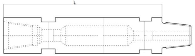 هيكل DTH DRILL ROD